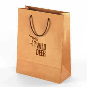 Custom Brown Kraft Paper Bag